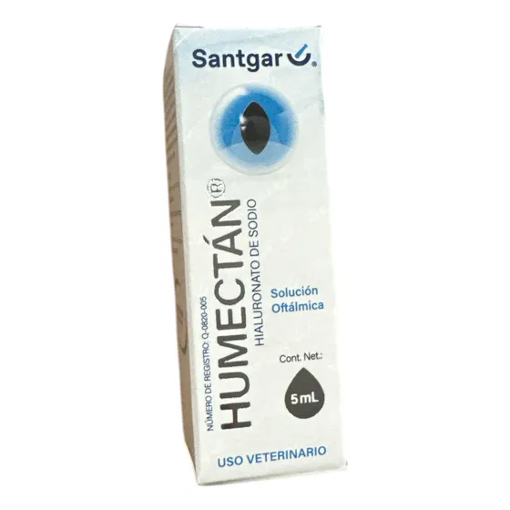 Gotas Solucion Oftálmica Humectan Santgar 5 Ml Ojo Masotas 