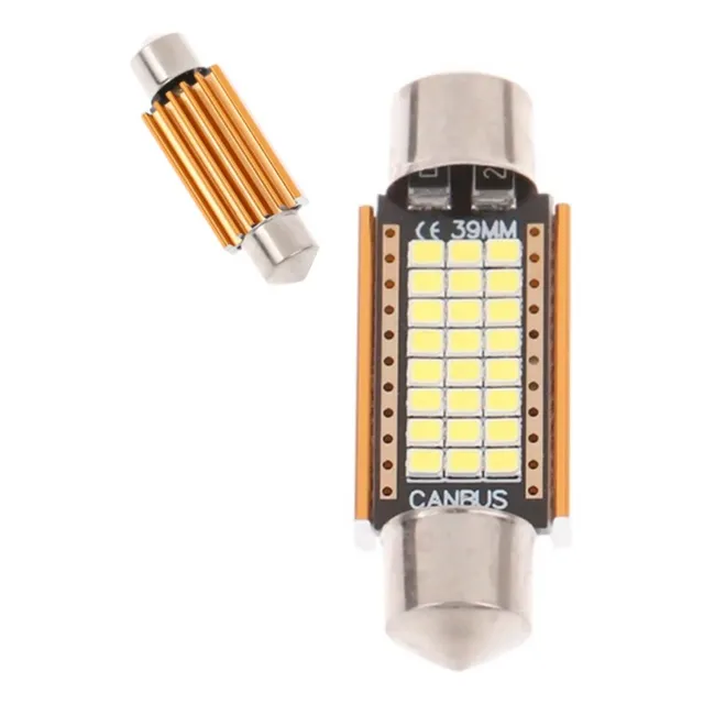 Bombillo Led Puerta Techo Interior Alto Brillo Canbus 24leds