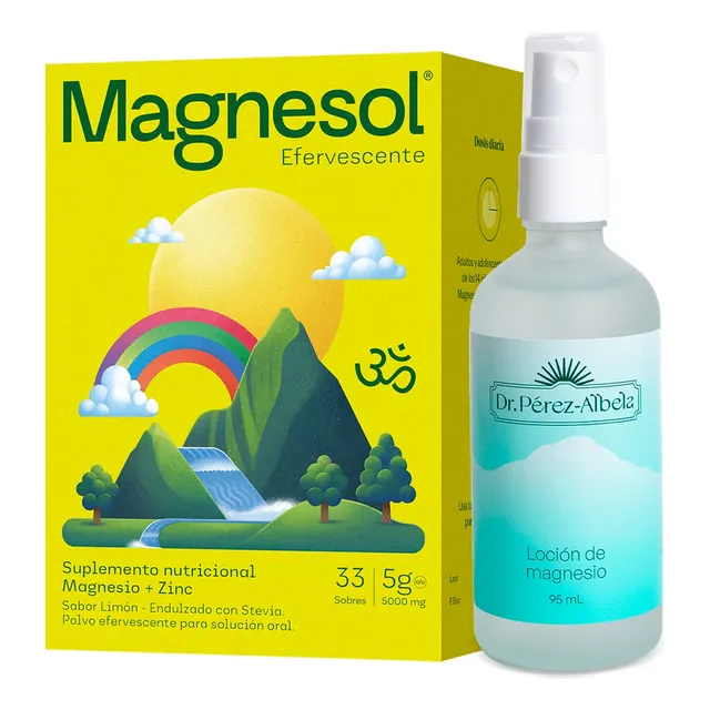 Magnesol Limón + Loción De Magnesio