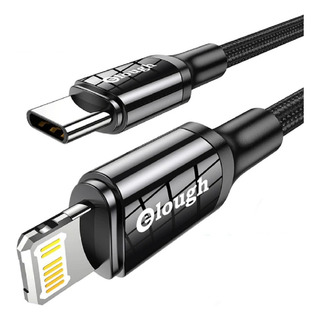 Cable Elough Conector Tipo C Para iPhone 20w Uso Rudo Cable Elough Conector Tipo C Para iPhone 20w Uso Rudo