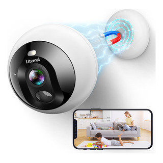 Cámara De Seguridad Litymol Cg9 Wireless 2k Con Visión Noctu Cámara De Seguridad Litymol Cg9 Wireless 2k Con Visión Noctu