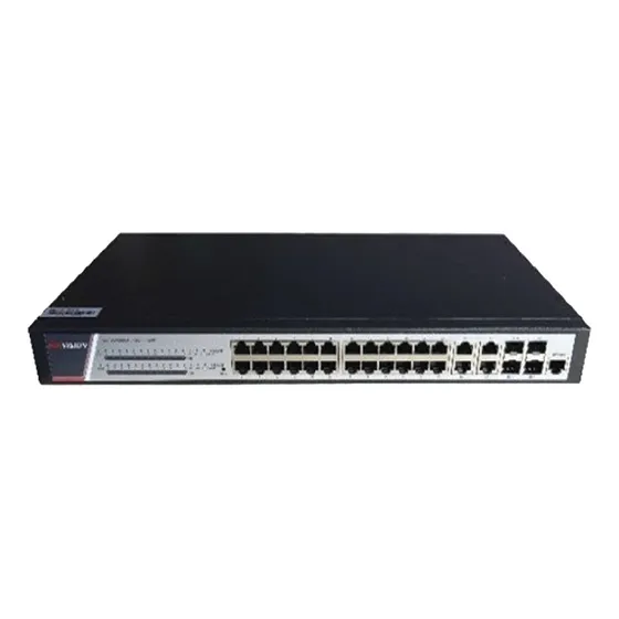Switch Gigabit 24 Puertos 1000 Mbps Poe+ 4 1000 Mbps + 4 Sfp