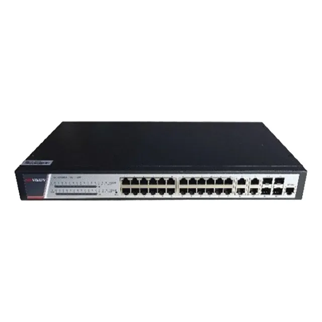 Switch Gigabit 24 Puertos 1000 Mbps Poe+ 4 1000 Mbps + 4 Sfp