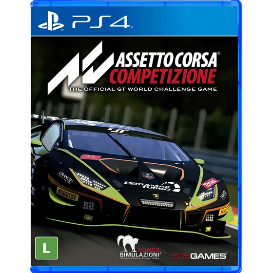 Assetto Corsa Competizione Ps4 Br Midia Fisica