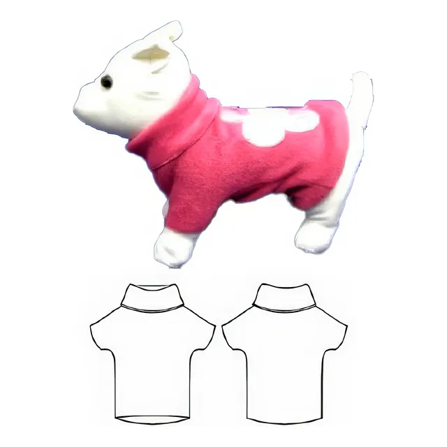 ( Moldes De Ropa)  Buzo Para Perro Acc 0905