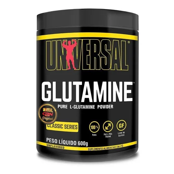 Glutamina 600gr Glutamine - Universal Sabor Sem sabor