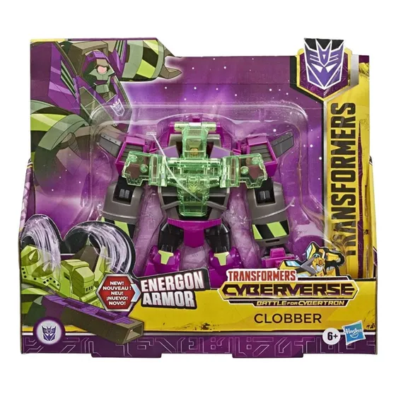 Figura Transformers Cyberverse For Cybertron Clobber E7108