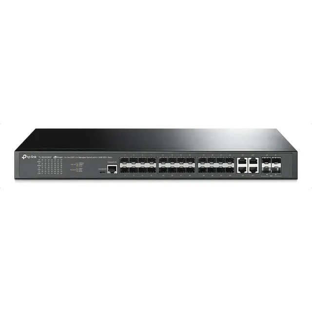Conmutador administrable, TL-SG3428xf Sfp L2+ de 24 puertos