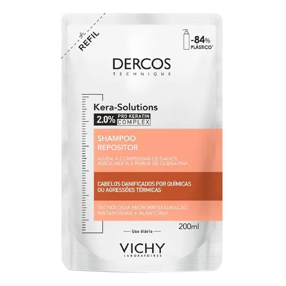 Shampoo Vichy Dercos Kera-solutions Repositor 200ml