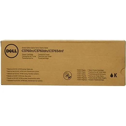 Dell 9f7xk Cartucho De Tóner C3760n / C3760dn / Impresora Lá