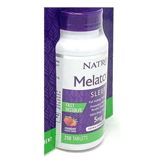 Suplemento Melatonina Sabor Morango Imp Eua Morango
