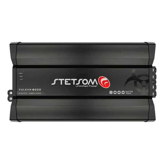 Modulo Stetsom Vulcan 8000w Rms Full-range 1 Ohm 1 Canal