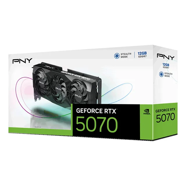 Tarjeta De Video Pny Geforce Rtx 5070 12gb Hdmi/displayport