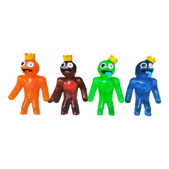 Set 4 Figuras Roblox Rainbow Friends Con Luz 12 Cm