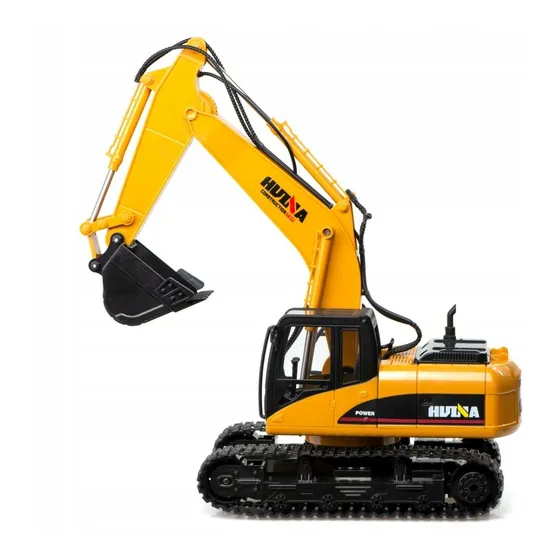 Maquina Retro Excavadora Hulna  Construcción Caterpilar 1:50