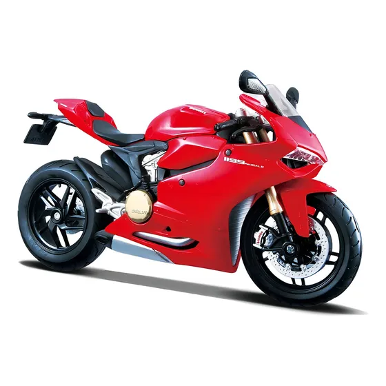 Motocicleta Ducati 1199 Panigale Maisto Escala 1/12