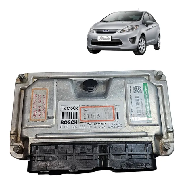 Modulo Injecao Ford New Fiesta 1.6 Be8512a650ae (usado)