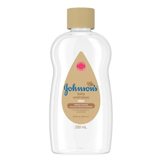 Óleo de Amêndoas Johnson's Baby 200ml