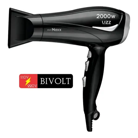 Secador Lizz Pro Duo Maxx Bivolt 2000W