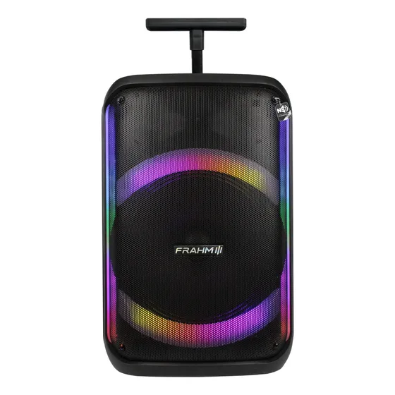 Caixa Amplificada De Som 570w Bluetooth Bateria De 2600mah
