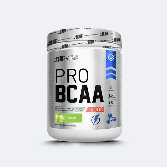 Pro Bcaa 6000 Bcaa Un 500gr Aminoacidos - Tienda Fisica