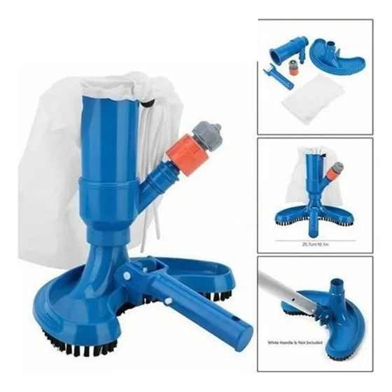A Limpiador De Piscinas Con Cepillo Aspirador Portátil For