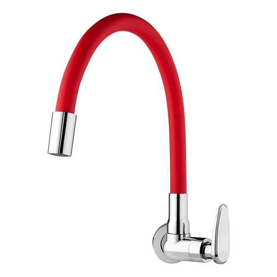 Pico Unitario Rojo Flexible Pared Viqua