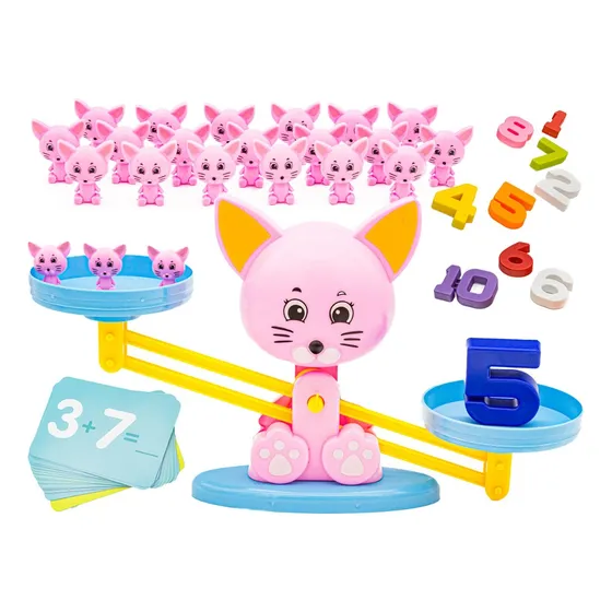 Juego Didáctico De Estimulación Infantil Modelo Balanza