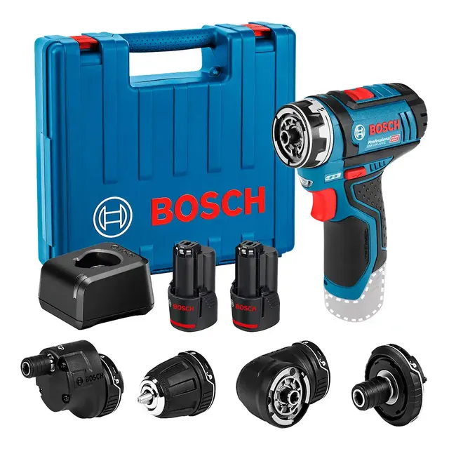 Atornillador 3/8'' 12v Flexiclick 4 En 1 Bosch Gsr 12v-15