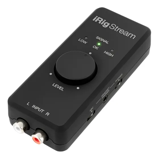 Ip-irig-stream-in, Interfaz Rca Para Smartphone Android