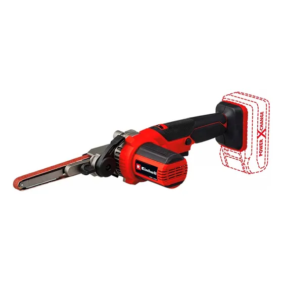Mini Lijadora De Banda Inalambrica Einhell Te-bf 18 Li Sin Bateria Color Rojo