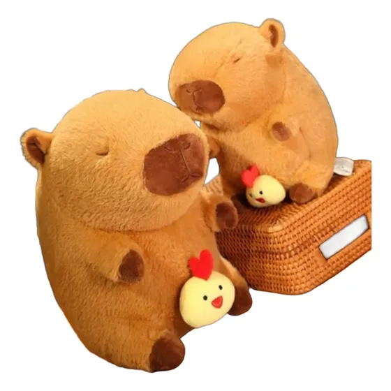 Peluche Capibara Carpincho Adorable Y Suave
