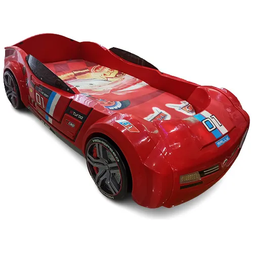 Cama Para Niño, Cilex Carro Auto Biturbo - Importado