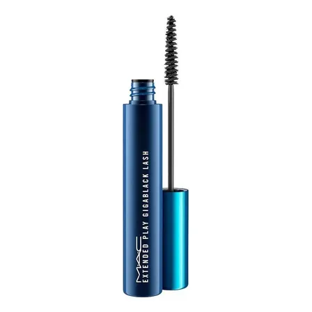 Máscara De Pestañas Mac Extended Play Gigablack 15ml 5.7g Color Intense Black 1 Unidad