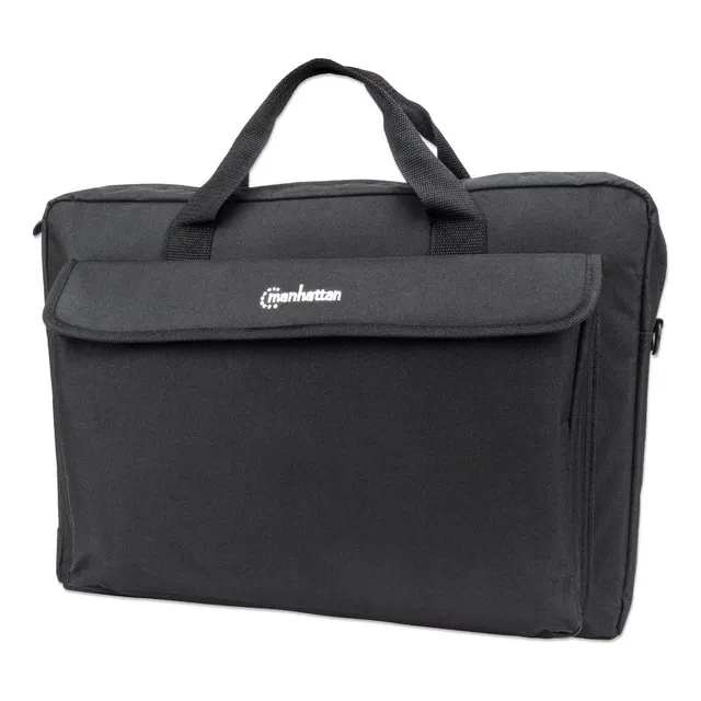 Maletin Manhattan London Para Laptop De Hasta 17.3 PLG / /vc Color Negro