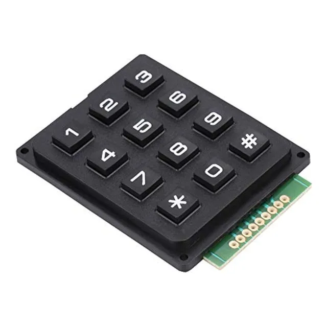 Ashata 12 Módulos De Teclado, 12 Teclas 3x4