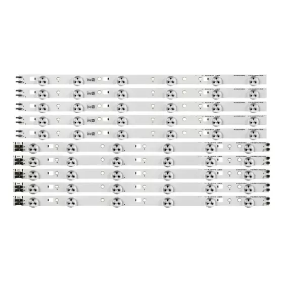 10 Barras De Led Un40eh5000 Un40eh5300 Un40eh6030 C/