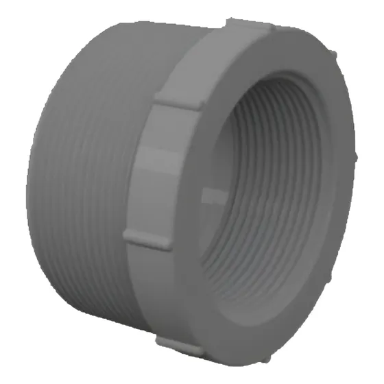 Bucha De Redução Roscável 3/4 X 1/2 Polegada (kit 8 Peças)
