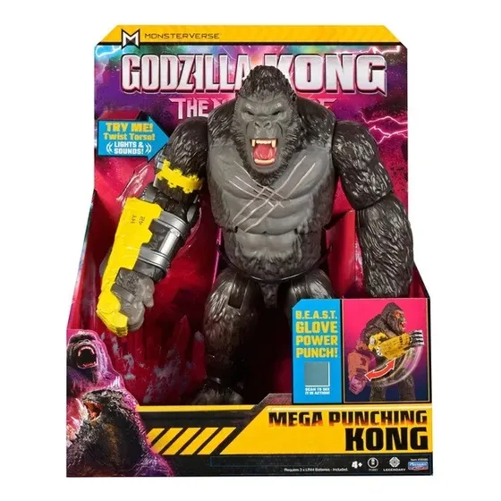 Mega Punching Kong Muñeco 33cm Luces Y Sonidos New Empire