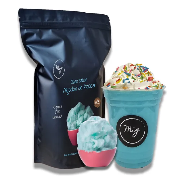 Base Sabor Algodón De Azúcar 1kg-frappé Y Latte Cotton Candy