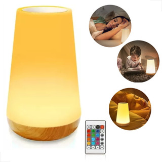 Luminária Portátil Abajur Rgb Iluminação Usb Sem Fio Touch Luminária Portátil Abajur Rgb Iluminação Usb Sem Fio Touch