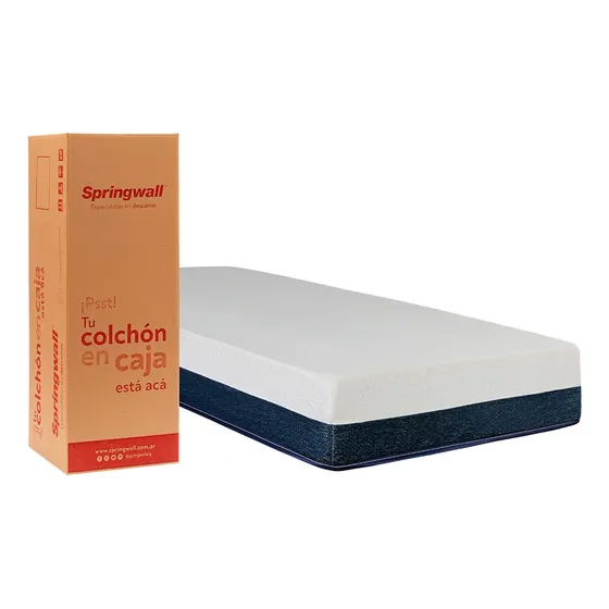 Colchón Espuma Springwall Upper Max 080x190 1 Plaza