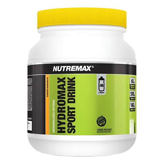 Hydromax Sport Drink Nutremax Hidratacion 1.5kg Nar