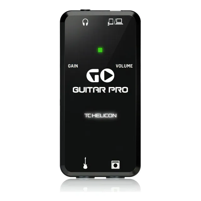 Go Guitar Pro Tc Interface De Guitarra De Alta Definición Color Negro