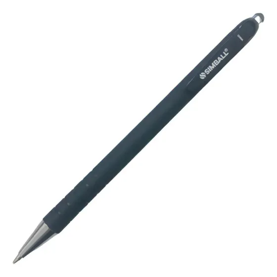 Bolígrafo Simball City 1mm Retráctil Negro