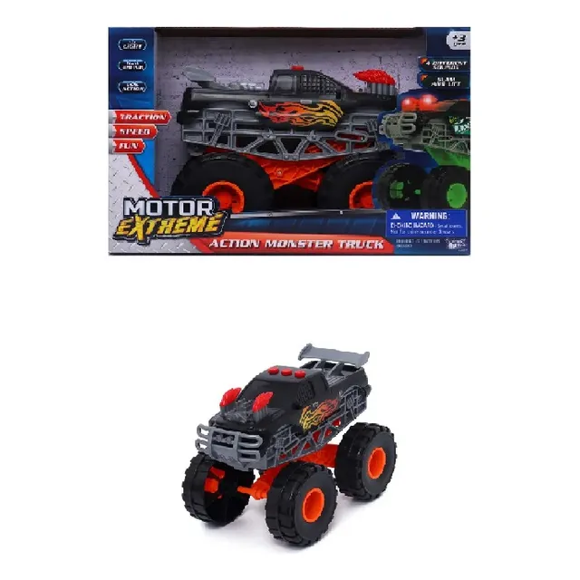 Carro De Juguete Con Luz Y Sonido Monster Truck