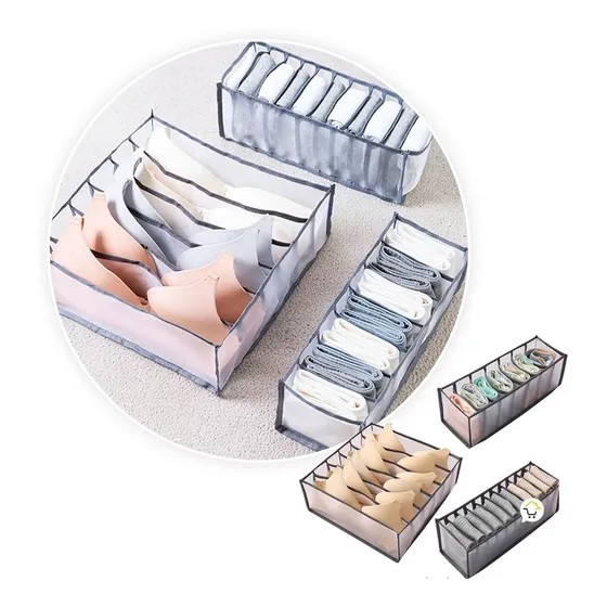 Set Organizador Ropa Interior Brasieres Cajón Armario Odrx3