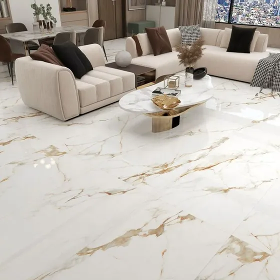 Porcelanato Blanco Gold Brillante 60x120 Precio Por Mts2