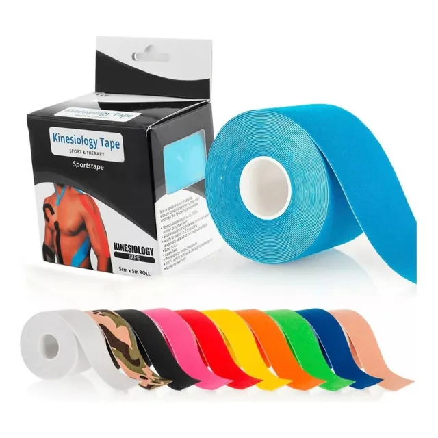 Cintas Bandas Venda Kinesiologícas Fitness Kinesiotape Rollo