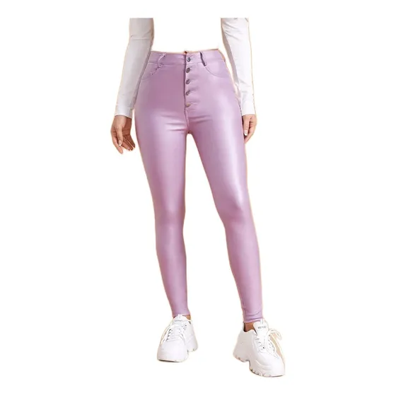 Pantalones Strech Modernos Shein Brillantes
